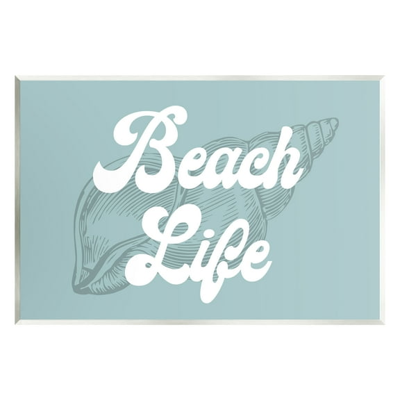 Stupell Industries Beach Life Retro Shell Animals & Insects Painting Unframed Art Print Wall Art, 15 x 10