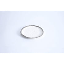 Pampa Bay Porcelain Round Dessert/Appetizer Plate, 7 x .75 inches, White