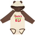 thumbnail image 3 of Inktastic Christmas Santa's Cutest Elf Boys or Girls Long Sleeve Baby Bodysuit, 3 of 5