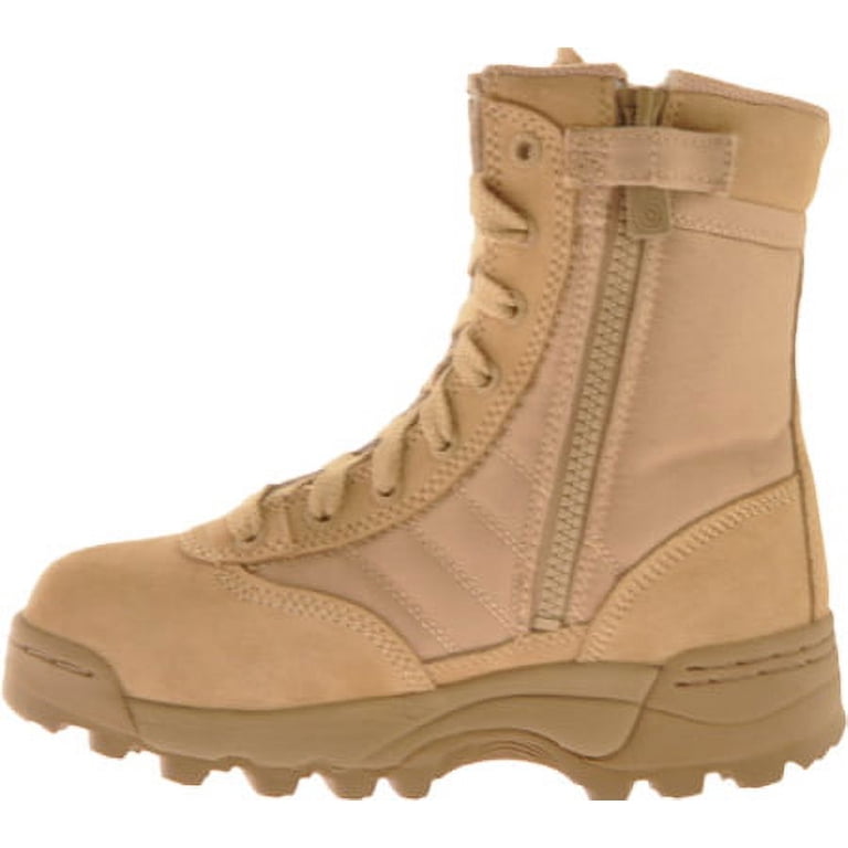 NWB Workabouts Leather Military Tactical Boots side zip Tan Mens Size 12D Desert Amazon.com: IODSON Men main image 2