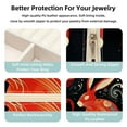 thumbnail image 3 of Easter Travel Portable Jewelry Organizer: Square Jewelry Box Storage Case and Display for Rings, Earrings, Necklaces, Bracelets, and More - Suitable for Girls and Women, 3 of 6