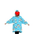 thumbnail image 4 of goowrom Pyjama pour Enfants Couverture Réversible avec Animaux et Capuche, 4 of 9