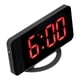 thumbnail image 3 of Reloj despertador automático Jadeshay con espejo LED multifuncional digital ajustable, 3 of 12