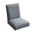 thumbnail image 2 of Funda de Silla Con Respaldo Corto Perfecl Multicolor Gris, 2 of 8