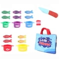 thumbnail image 3 of 1Set Toddler Fishing Game with Stacking Cups and Color Sorting,Cloth Fishing Game set,Fishing Sorting Toy ,Early Learning Educational Toy,Birthday Gift,Stuffers,Toys for 1 to 3 Years Old, 3 of 8