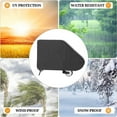 thumbnail image 3 of BIBABLYKE Drawbar Cover, Universal Drawbar Cover Weather Protections Tow Bar Protective Cover for Caravans Motorhome Trailer, 3 of 12