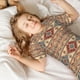 thumbnail image 5 of Balery Traditional Tribal Aztec Conjunto de Pijama Infantil de Manga Corta con Estampado – Ropa de Dormir de Algodón Suave-Large, 5 of 6