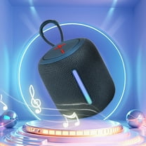 cvlncycling Clearance Bluetooth Speaker Waterproof,Portable Bluetooth Speaker,Colorful Wireless Fabric Outdoor Portable Subwoofer,for Family Gatherings and Outdoor