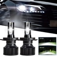 thumbnail image 2 of EeaseMX 1 par de bombillas LED H4, foco LED, faro delantero LED para coche extremadamente brillante, 2 of 7