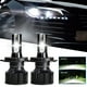 thumbnail image 2 of EeaseMX 1 par de bombillas LED H4, foco LED, faro delantero LED para coche extremadamente brillante, 2 of 7