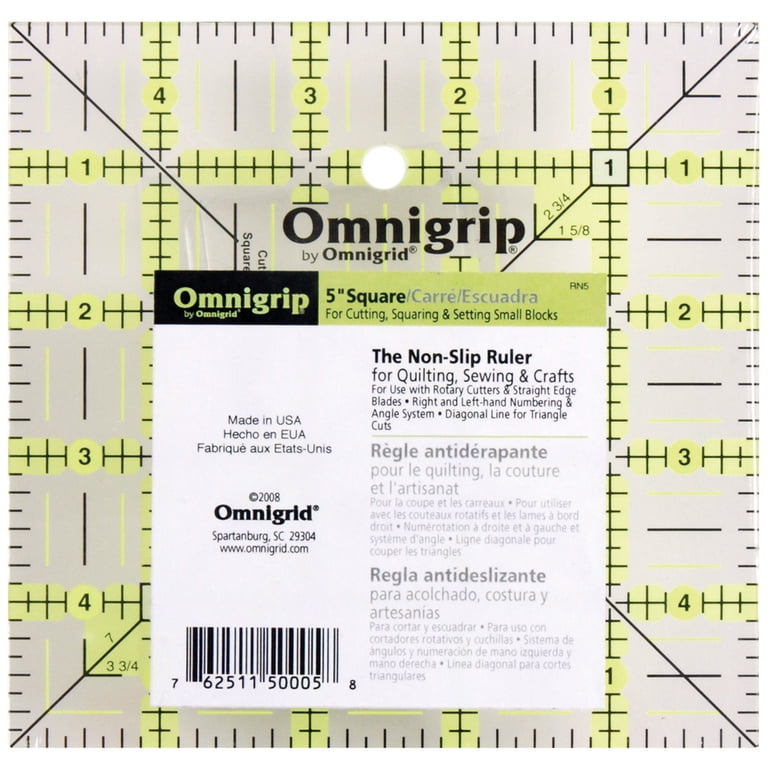 Creative Grids Non-Slip 2.5 X 12.5 Inch Ruler - Patchwork On Pittwater