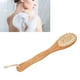 thumbnail image 3 of Cepillo de baño de doble cara, cepillo de baño de madera, cepillo de baño de cerdas largas y suaves, cepillo para espalda con mango largo, eficiencia maximizada, 3 of 8