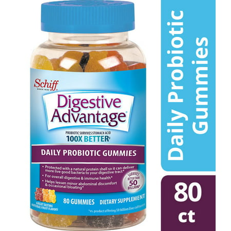 Digestive Advantage Daily Probiotic Gummies, 80