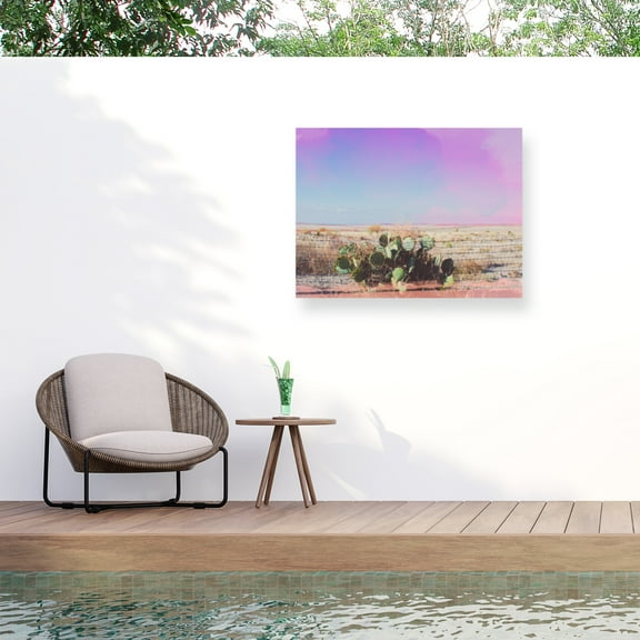 Sonja Quintero 'West Texas Scapes I' Outdoor All-Weather Wall Decor