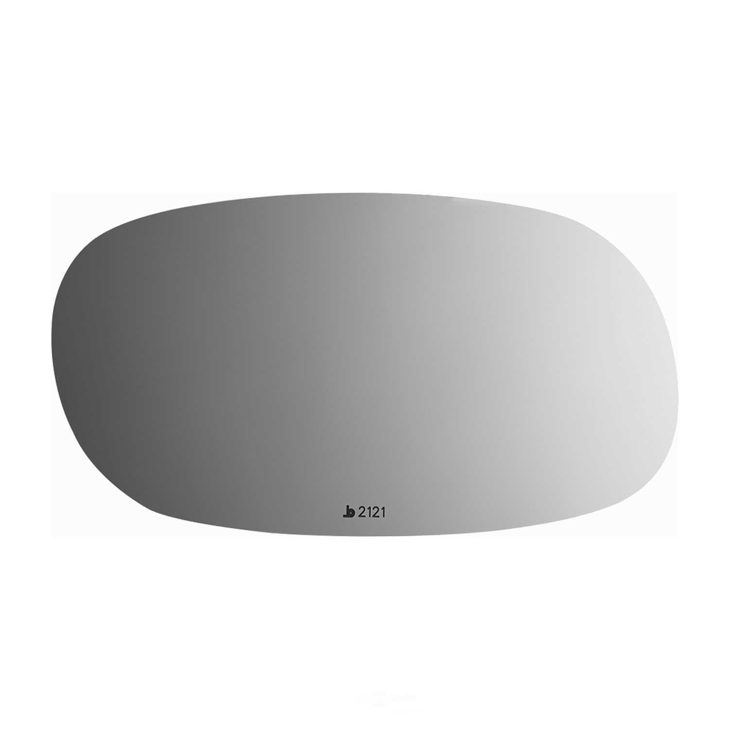 Burco 2121 Right Side Mirror Glass for Chevy Camaro, Monza, Vega, Pontiac Astre