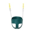 thumbnail image 3 of Baby Kids Swing  Children Swing Chair Safe Comfortable With Chains High Back Full Bucket Swing, 3 of 8