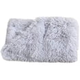 thumbnail image 2 of Greeniant Manta para mascotas, alfombrilla de felpa para animales pequeños, alfombrilla y cálida, alfombra de 2 capas, cama, sofá, manta Suministros para perros gris claro L Greeniant PT000210-03, 2 of 6
