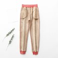 thumbnail image 5 of Pantalones casuales Gibobby Terciopelo Mujer Largos cálidos Color sólido Invierno XL, 5 of 5