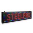 thumbnail image 1 of Letrero Led Programable Wifi Publicidad 100cmx20cm Steelpro, 1 of 6