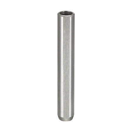 

M4 Internal Thread Dowel Pin 1 Pack 6x40mm Chamfering Flat Exhaust Groove Pin