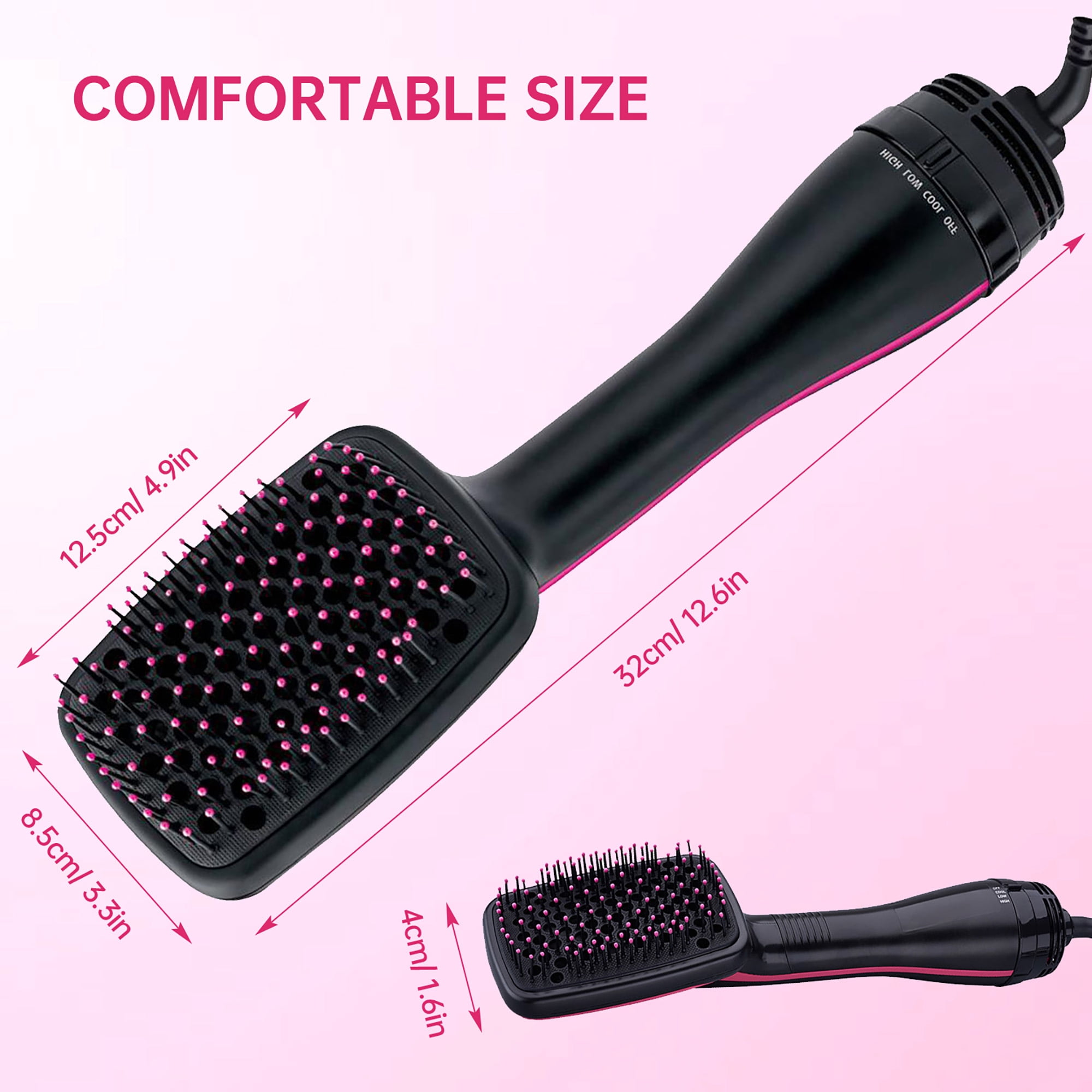 Morfone Hair Dryer Brush Volumizer with Ionic Technology photo 7