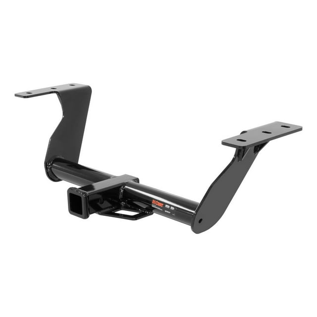 CURT 13144 Trailer Hitch Rear Class III; Round Tube; 2 Inch Receiver; 3500 Pound Weight Carrying Capacity/ 525 Pound Tongue Weight