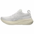 thumbnail image 2 of Men Asics Gel-Nimbus 26 Running Shoes Size 13 Off White Grey 1011B794-101, 2 of 6