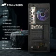 thumbnail image 3 of STGAubron Gaming PC Computer, Intel Core I7 8th up to 4.1G, RX 5700 8G, 16G DDR4, 512G SSD, WiFi 6, BT 5.2, RGB Fan x4, Win 11 Home, 3 of 5