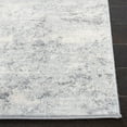 SAFAVIEH Brentwood Alaia Abstract Area Rug, 8' x 8' Square, Ivory/Grey