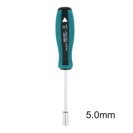 

Younar 3MM-14MM Socket Wrench Screwdriver Metal Hex Nut Key Manual Tool Screwdriver