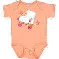 thumbnail image 3 of Inktastic Roller Skate Flowers Girls Baby Bodysuit, 3 of 5