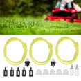 thumbnail image 2 of AMONIDA 1.5 Meters 3 Sizes Fuel Line Hose With Snap In Primer Bulb Fuel Filter Fit For Zama Poulan Chainsaw Trimmer, 2 of 8