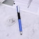 thumbnail image 4 of GOOHOCHY Juego de 5 punteros capacitivos 2 en 1 con puntas de repuesto, bolígrafo táctil de doble extremo, bolígrafos capacitivos de escritura a mano, azul oscuro, 4 of 7