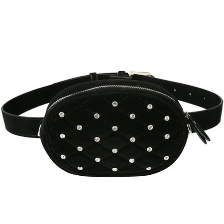 Allcaca Womens Fanny Pack Cute Belt Purse Retro Waist Cell Phone Bag Trendy Designer Belt Bag Stylish Travel Waist