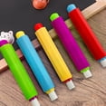 thumbnail image 1 of CTIRCHIU Back to School Plastic Chalk Holder Chalk Storage Assorted Color For Children 10pcs, 1 of 8