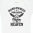 thumbnail image 4 of Inktastic Handpicked for Earth by My Nana in Heaven with Angel Wings Boys or Girls Baby Bodysuit, 4 of 5