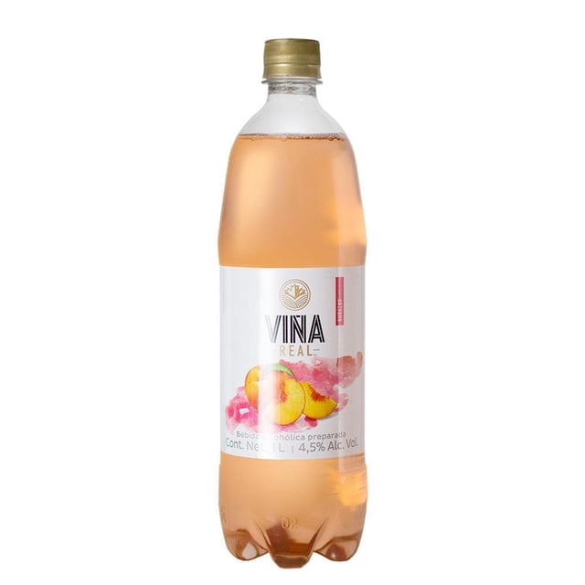 Paquete de 3 Cooler Viña Real Durazno 1 L Viña Real Paquete de 3