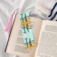 thumbnail image 4 of Kdxio African Women Print Metal Tassel Bookmarks,Perfect Gift for Art Lovers and Bookworms Metal Bookmarks for Women, 4 of 8
