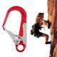thumbnail image 5 of Mosquetón de aleación de aluminio escalada de rocaOutdoor Rock Escalada Mosquetón Scaffold Trabajar Snap Glox Explorando Otoño Protección Hebilla Hebilla Rappel Equipo Deportes Suministros Red Inevent OD002813-02, 5 of 7
