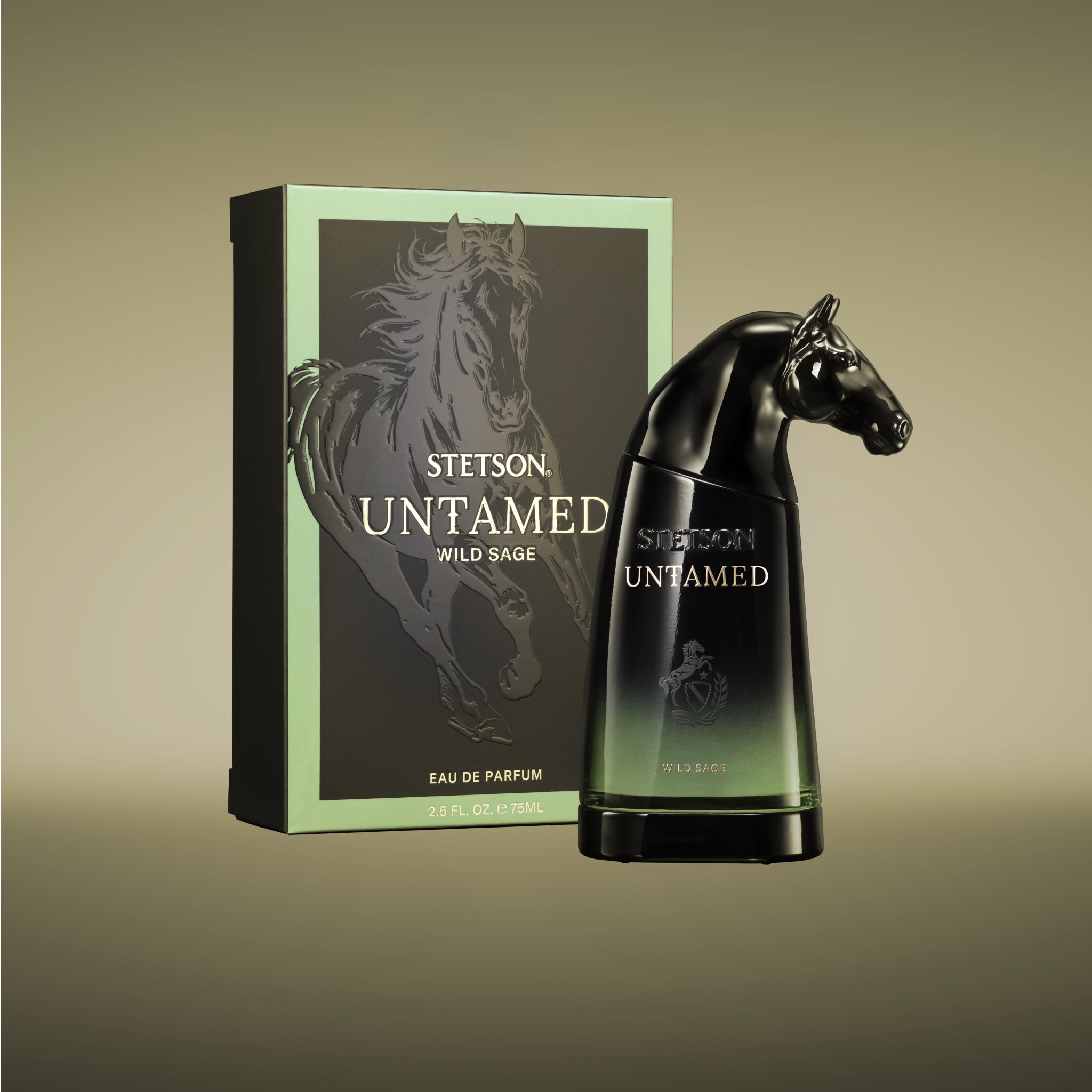 Stetson Untamed Wild Sage Eau de Parfum Fragrance for Men 2.5 fl oz