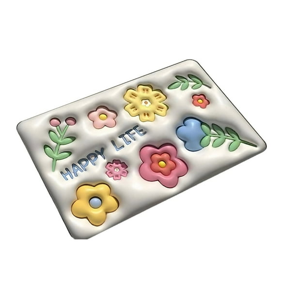Soft Durable Area Rug For Living Room Home Thick Pile Carpet Ideal For High Traffic Areas With Easy