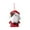 B, variant on FastXmas Mini Santa Claus Christmas Tree Hanging Ornaments,3.1 x 4.5 Inch Non-Woven Fabric Santa Claus Hanging Ornaments,Cute Santa Claus for Christmas Tree,Wreath,Window,School Bag,Desk Decor