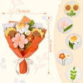 thumbnail image 3 of Ramo de flores de ganchillo Gouraml, tulipanes y girasoles hechos a mano, 3 of 7