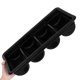 thumbnail image 5 of unbranded Organizador Plástico Para Cubiertos Con 4 Divisores Para Cucharas Y Tenedores Negro, 5 of 7