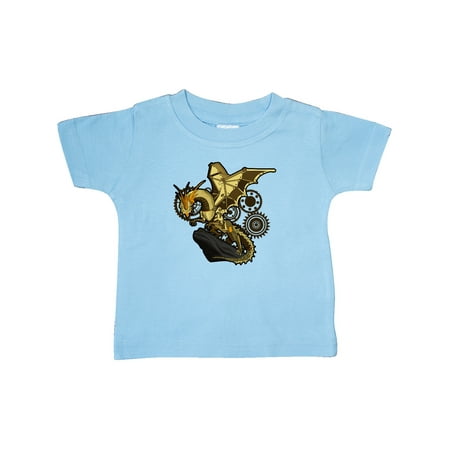 

Inktastic Steampunk Dragon Gift Baby Boy or Baby Girl T-Shirt