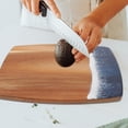 thumbnail image 5 of COMPUKAS Irregular Shaped Wooden Cheese and Chopping Board Set for Kitchen, Hotel, and Home Use - 1 Piece, 5 of 8