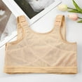 thumbnail image 5 of Bras for Women,Post Front Closure Compression Bra for Women Featuring Adjustable Support Band and Comfortable Wireless Design,Sports Bras for Women,Beige,M, 5 of 8