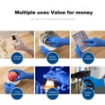 thumbnail image 2 of Amdohai 100pack Blue Nitrile Medical Eaxm Gloves for Healthcare Food Cooking Cleaning, 2 of 9