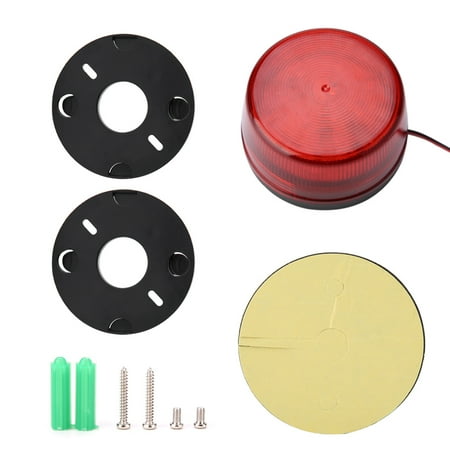 

2024 1PC LED Flashing Lamp Security Alarm Strobe Signal Warning Light