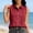 #8Red, variant on MYAOYI Womens Checkered Sleeveless Blouse, Collared Button Down Summer Top